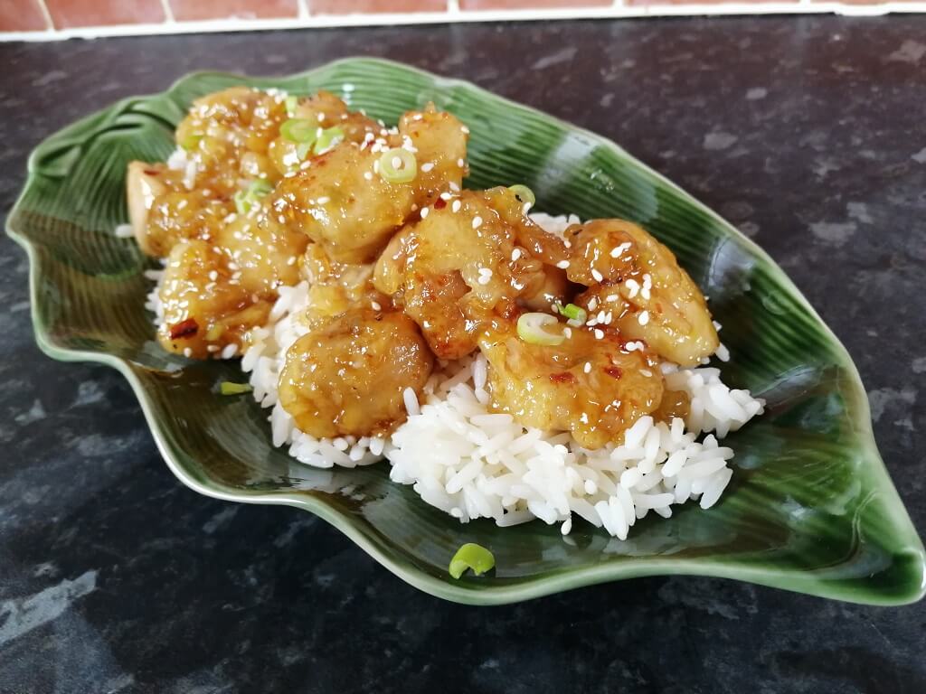 pollo a la naranja